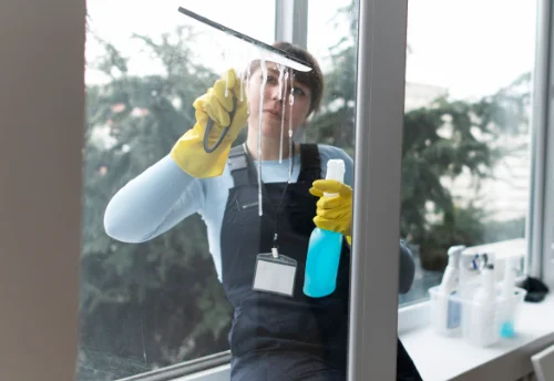 Nettoyage de vitres intérieures et extérieures à Beaumont-du-Gâtinais